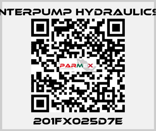 201FX025D7E Interpump hydraulics