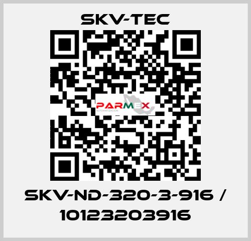 SKV-ND-320-3-916 / 10123203916 SKV-tec