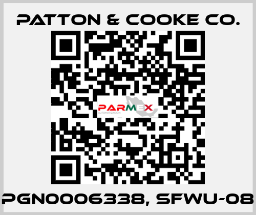 PGN0006338, SFWU-08 Patton & Cooke Co.