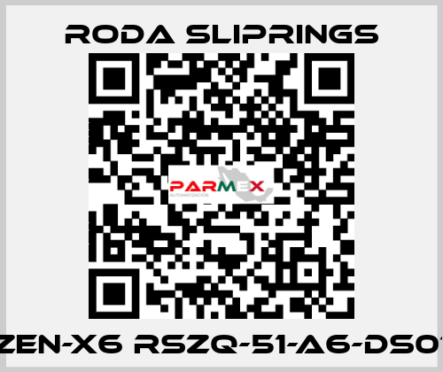 ZEN-X6 RSZQ-51-A6-DS01 Roda Sliprings