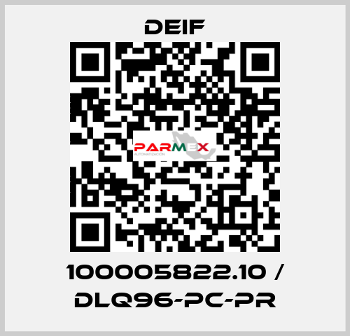 100005822.10 / DLQ96-pc-PR Deif