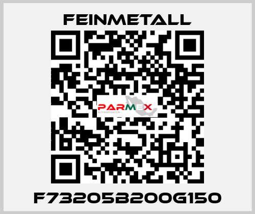 F73205B200G150 FEINMETALL