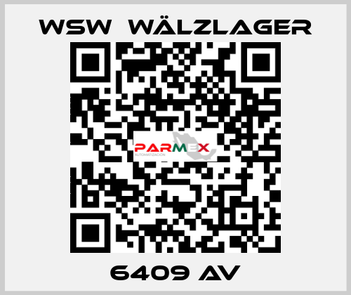 6409 AV WSW  Wälzlager