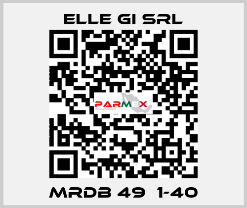 MRDB 49  1-40 ELLE GI SRL