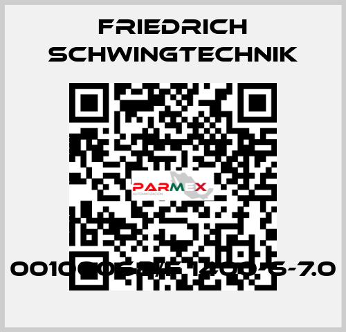 00100062/F 1400-6-7.0 Friedrich Schwingtechnik