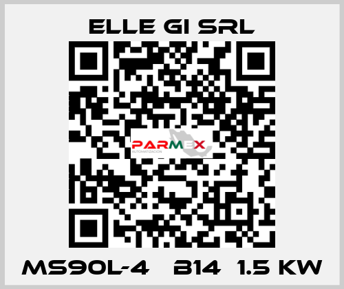 MS90L-4   B14  1.5 KW ELLE GI SRL