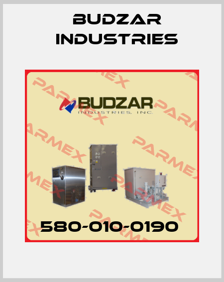 580-010-0190  Budzar industries