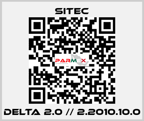 Delta 2.0 // 2.2010.10.0 SITEC
