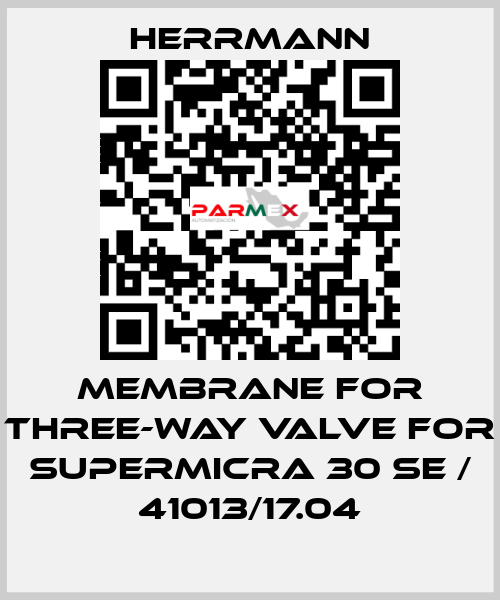 membrane for three-way valve for SUPERMICRA 30 SE / 41013/17.04 Herrmann