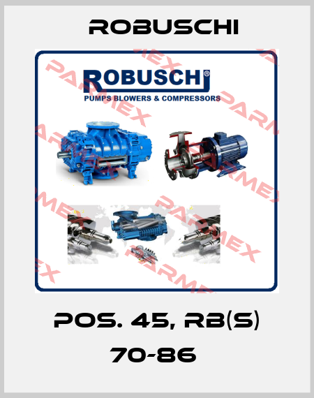 Pos. 45, RB(S) 70-86  Robuschi