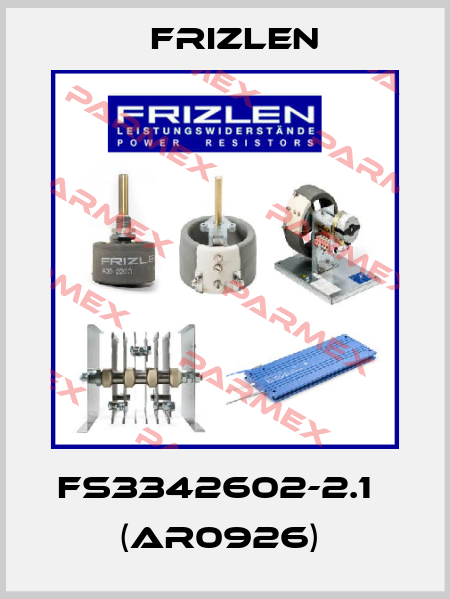 FS3342602-2.1   (AR0926)  Frizlen
