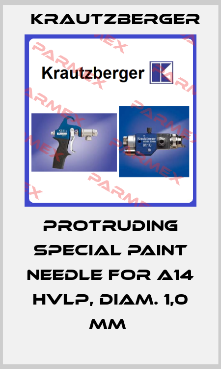 Protruding special paint needle for A14 HVLP, Diam. 1,0 mm  Krautzberger