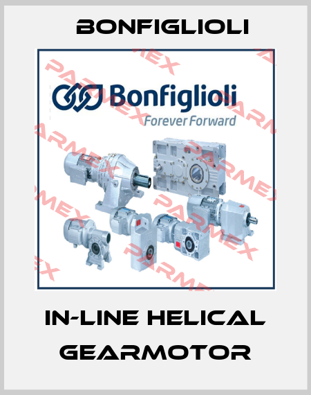 in-line helical gearmotor Bonfiglioli