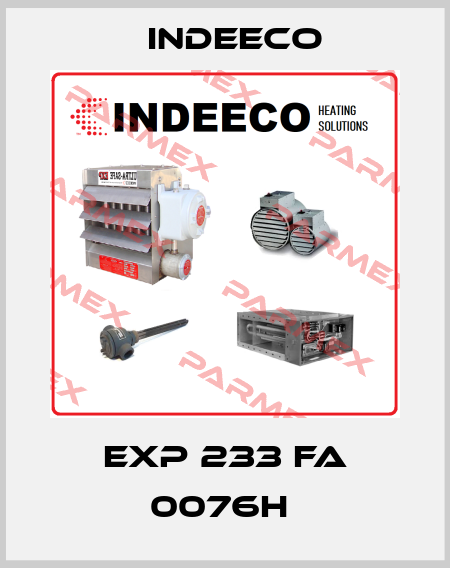EXP 233 FA 0076H  Indeeco