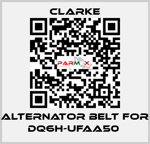 Alternator Belt for DQ6H-UFAA50  Clarke