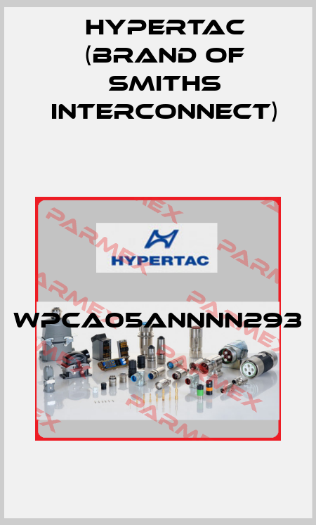 WPCA05ANNNN293  Hypertac (brand of Smiths Interconnect)