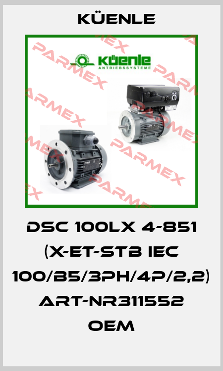 DSC 100LX 4-851   (X-ET-STB IEC 100/B5/3Ph/4p/2,2) Art-Nr311552 oem Küenle