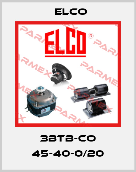 3BTB-CO 45-40-0/20 Elco