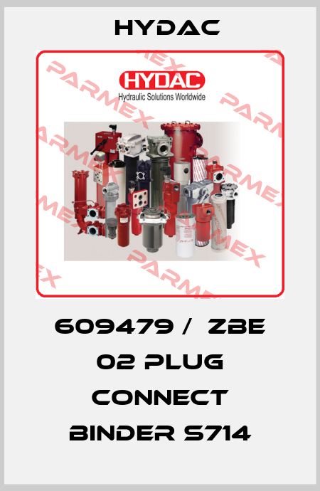 609479 /  ZBE 02 PLUG CONNECT BINDER S714 Hydac