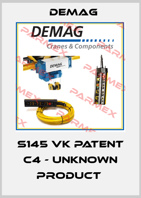 S145 VK PATENT C4 - unknown product  Demag