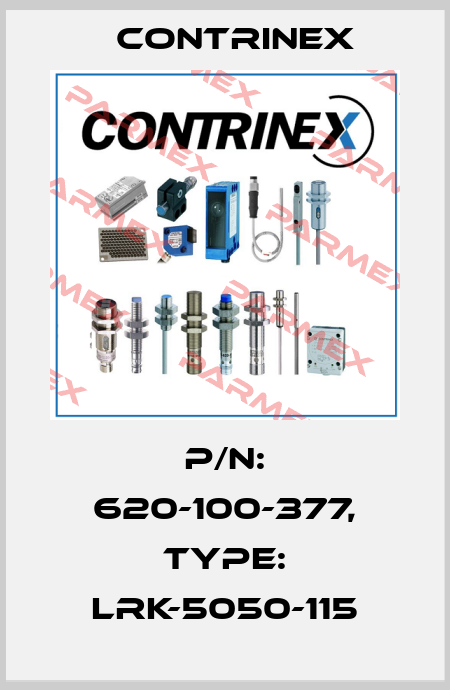 p/n: 620-100-377, Type: LRK-5050-115 Contrinex