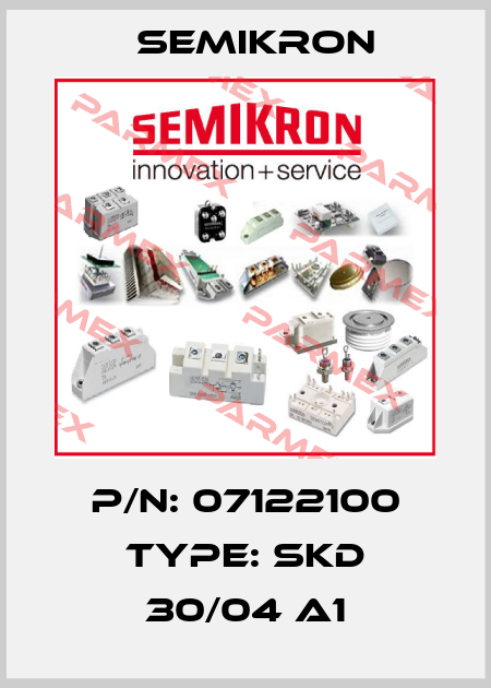 p/n: 07122100 type: SKD 30/04 A1 Semikron
