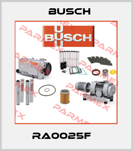 RA0025F    Busch