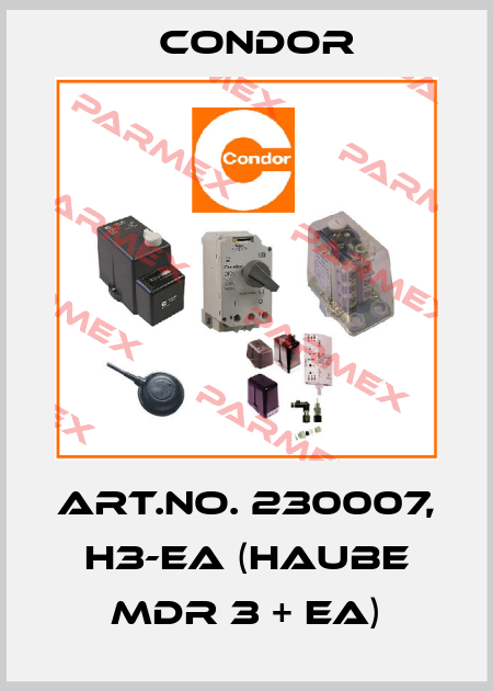 Art.No. 230007, H3-EA (Haube MDR 3 + EA) Condor