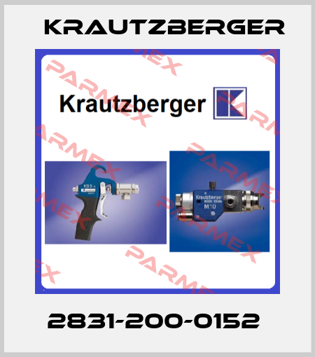 2831-200-0152  Krautzberger
