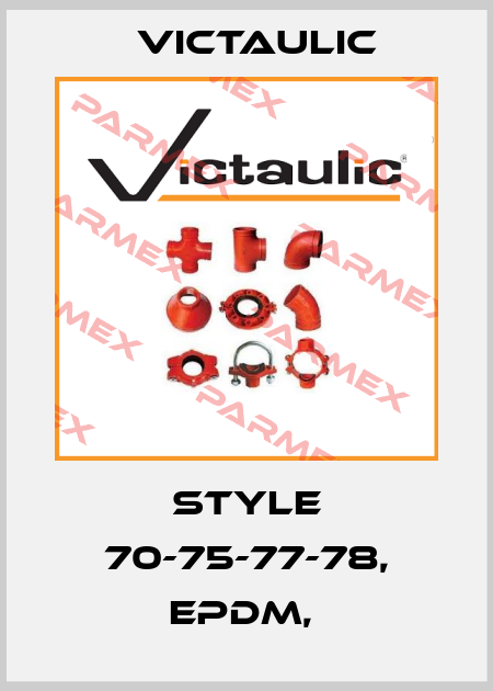 Style 70-75-77-78, EPDM,  Victaulic