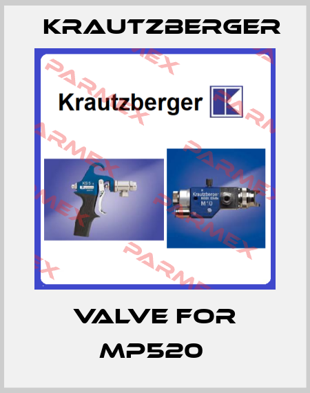 VALVE FOR MP520  Krautzberger