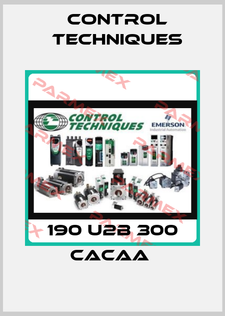 190 U2B 300 CACAA  Control Techniques