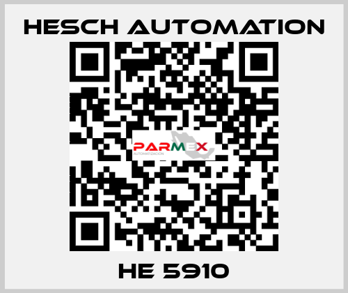 P/N: 5910 00 Type: HE 5910 Hesch