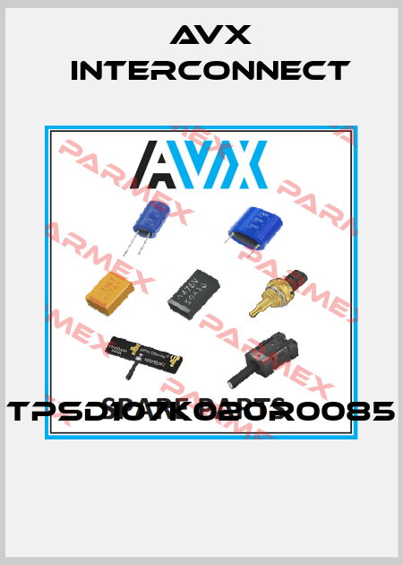 TPSD107K020R0085  AVX INTERCONNECT