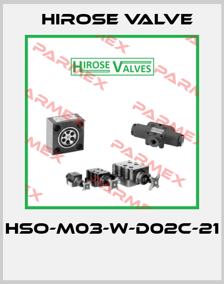 HSO-M03-W-D02C-21  Hirose Valve