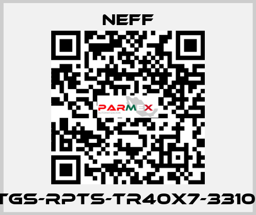 TGS-RPTS-TR40X7-3310  Neff