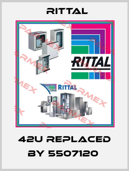 42U replaced by 5507120  Rittal