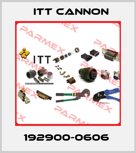 192900-0606  Itt Cannon