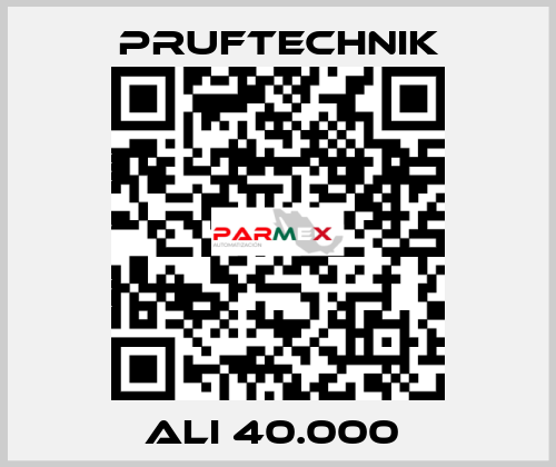 ALI 40.000  Pruftechnik