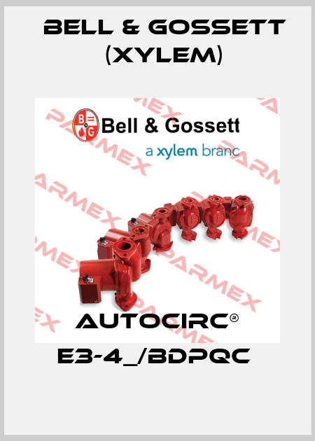Autocirc® e3-4_/BDPQC  Bell & Gossett (Xylem)