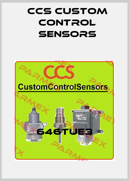 646TUE3 CCS Custom Control Sensors
