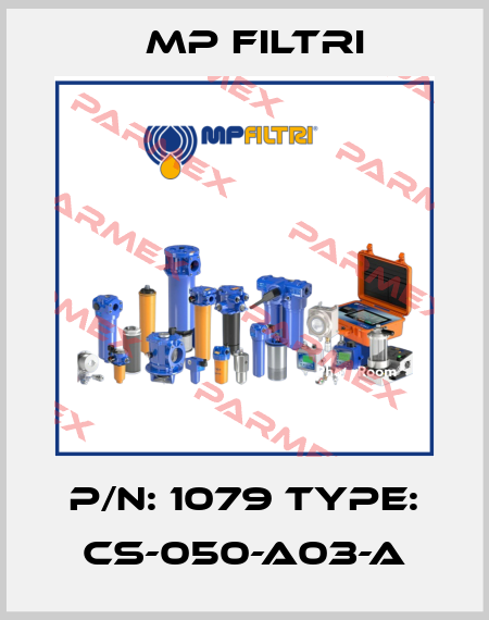 P/N: 1079 Type: CS-050-A03-A MP Filtri