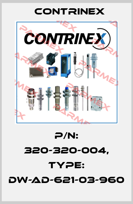 p/n: 320-320-004, Type: DW-AD-621-03-960 Contrinex