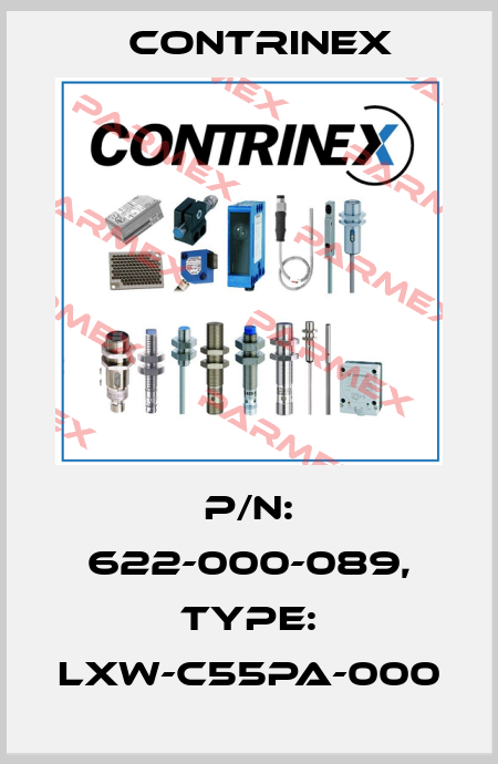 p/n: 622-000-089, Type: LXW-C55PA-000 Contrinex