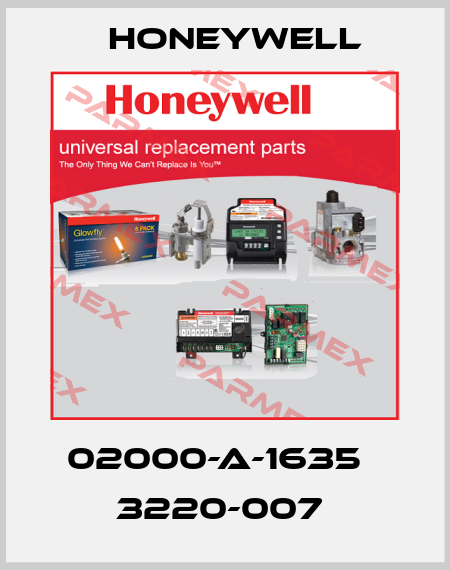 02000-A-1635   3220-007  Honeywell