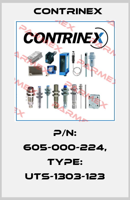 p/n: 605-000-224, Type: UTS-1303-123 Contrinex
