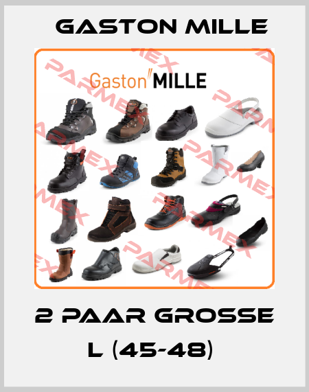 2 PAAR GROßE L (45-48)  Gaston Mille