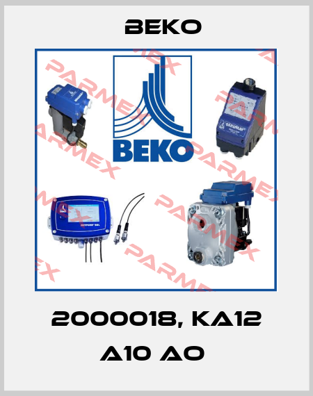 2000018, KA12 A10 AO  Beko
