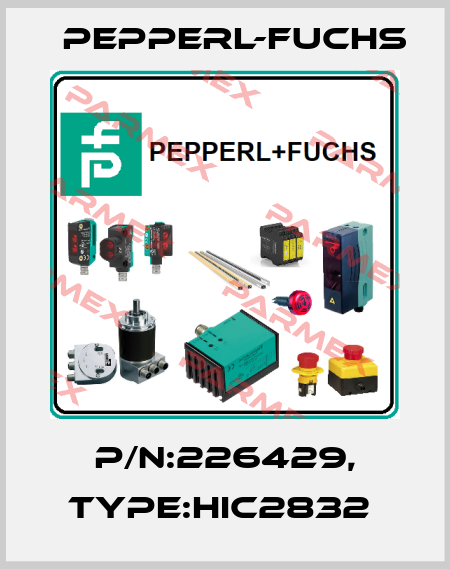 P/N:226429, Type:HIC2832  Pepperl-Fuchs