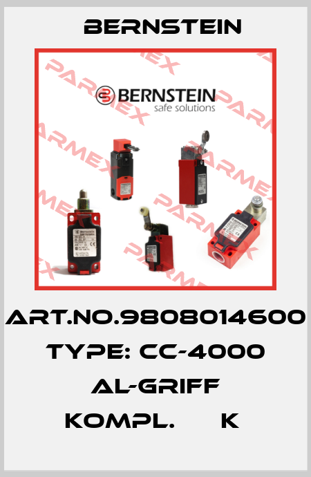 Art.No.9808014600 Type: CC-4000 AL-GRIFF KOMPL.      K  Bernstein